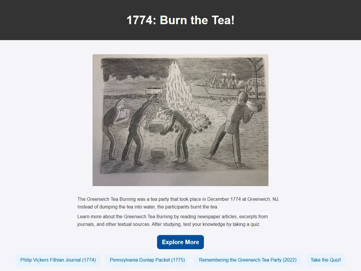 1774: Burn the Tea screenshot