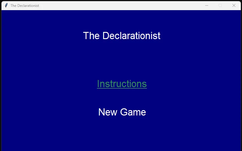 The Declarationist screenshot